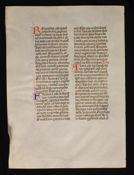  - 15e eeuws folio blad
