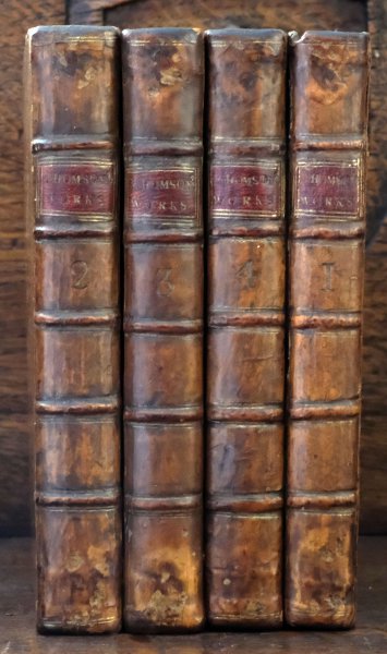 James Thomson - The Works of James Thomson with his last Corrections and Improvements. In four Volumes. Vol. 1 - 4