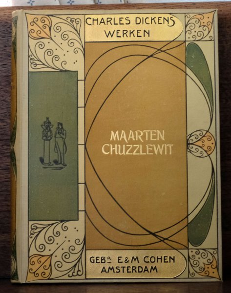 Charles Dickens - Slechte Tijden door Charles Dickens. Vertaling van C. M. Mensing. Met 19 houtgravuren naar teekeningen van H. French. Achtste, geheel herziene druk. Nijmegen - Gebr. E. & M. Cohen - Arnhem.