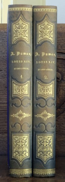 M. Alexandre Dumas - Louis XIV. Et son siècle Par M. Alexandre Dumas. Tome premier / secundair. Paris, chez les éditeurs, quai malaquais, 21. 1849.