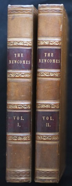 William Makepeace Thackeray - The Newcomes. Memoirs of a Most Respectable Family. Edited by Arthur Pendennis, Esq. With illustrations on steel and wood by Richard Doyle. London: Bradbury and Evans, 11, Bouverie Street. 1855.