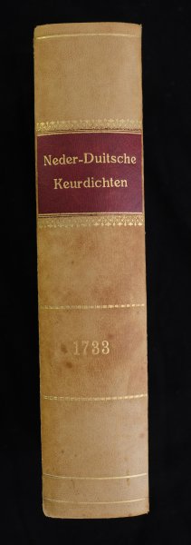 Pieter van der Goes - Sesde vervolg van de Latynsche en Nederduitsche keurdichten. Te Rotterdam, By Pieter van der Goes, 1733.