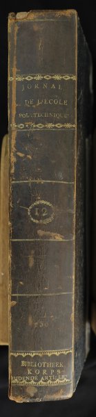  - Journal de l'école royale polytechnique, publié par le conseil d'instruction de cet établissement. Dix-neuvième cahier. Tome XII. A Paris, De l'imprimerie Royale. Juillet 1823.