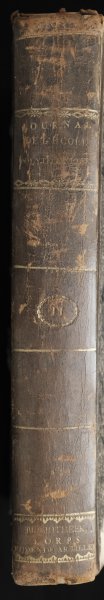  - Journal de l'école royale polytechnique, publié par le conseil d'instruction de cet établissement. Dix-huitième cahier. Tome XI. A Paris, de l'imprimerie Royale. Janvier 1820.