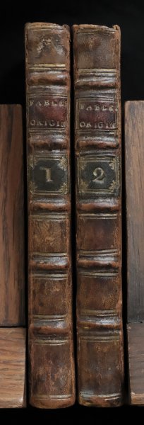 John Kidgell - Fables originales, François et Anglois Ornées de Figures en taille douce, gravée & propres à être enluminées. Original Fables, French and English Adorned with Copper Plates very proper for to Colour. A Londres, Et se vend à Bruxelles. Chez A. Collaer, Libraire, près du Poids de la Ville. J. Van Doren, Imprimeur-Libraire, rue dite Berg-straet MDCC. LXXII.