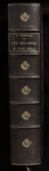 Gustave Bourcard - Les Estampes du XVIIIe siècle, école française. Guide manuel de l'amateur. Avec une préface de Paul Eudel