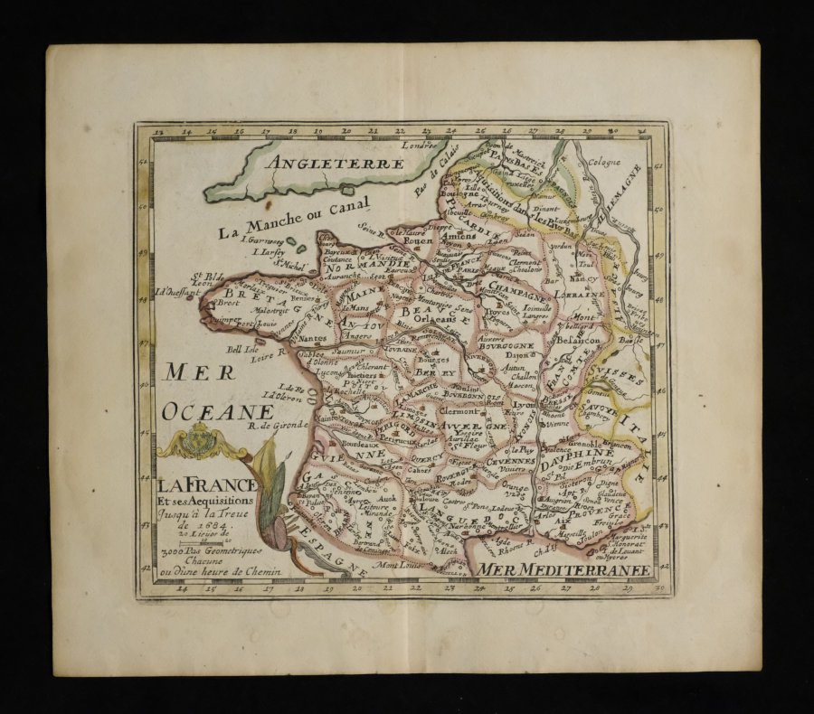  - La France et ses acquisitions jusqu'a la Treve de 1684