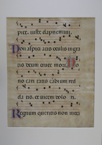  - Antiphonarium 1 Manuscript Vellum
