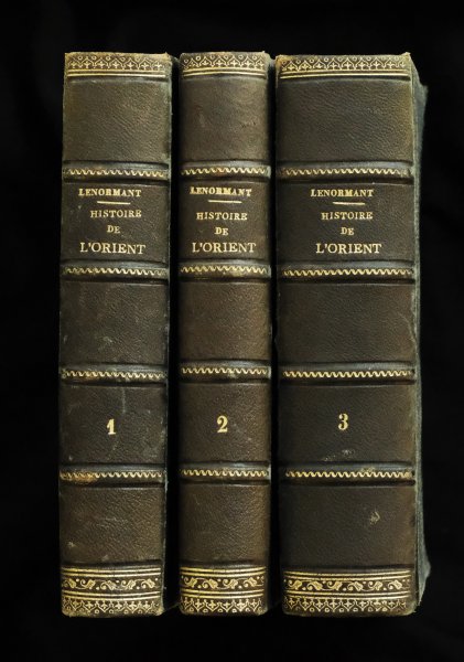 François Lenormant - Manuel d'histoire ancienne de l'Orient jusqu'aux Guerres  (vol. 1 t/m 3)